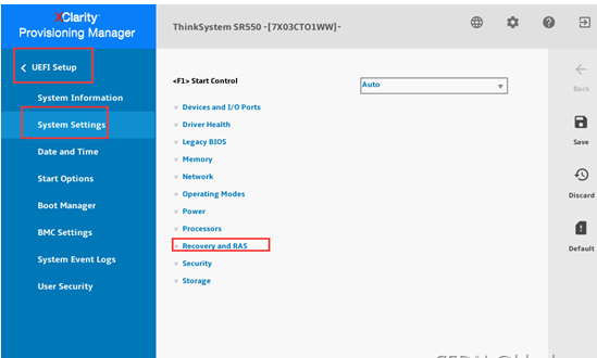 lenovo SR650检查到备用GPT损坏处理