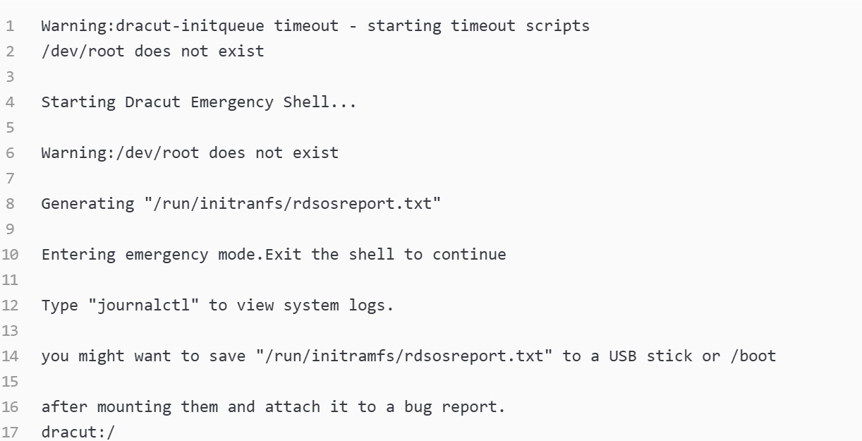 U盘安装CentOS7提示“Warning ：dracut-initqueue timeout - starting timeout scripts” 解决办法