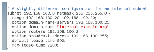 dhcp dns httpd实验