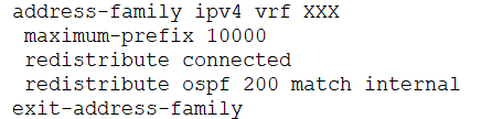 案例1 RSR20-X MPLS VPN场景 vrf路由学不到