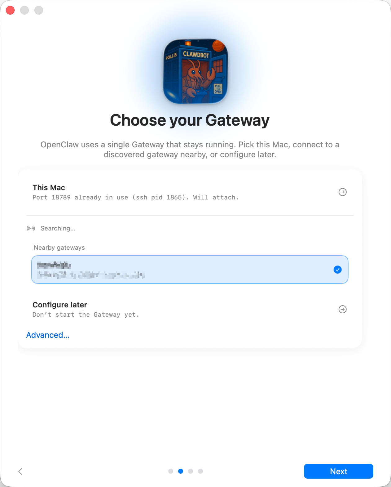 [OpenClaw 文档]快速开始--第一步