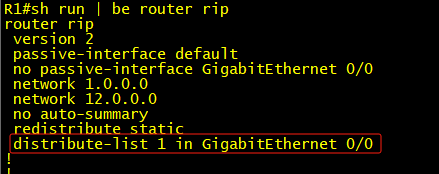 RIP学习不到目标路由