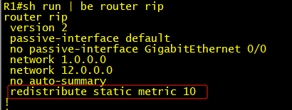 RIP学习不到目标路由